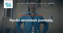Desktop Screenshot of kuopiontalokeskus.fi